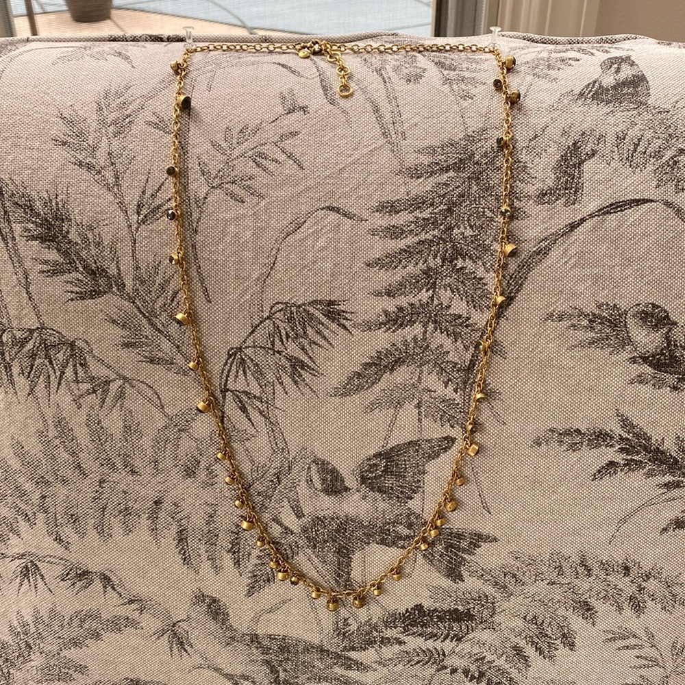 J.Crew Statement Necklace in Smokey Crystal